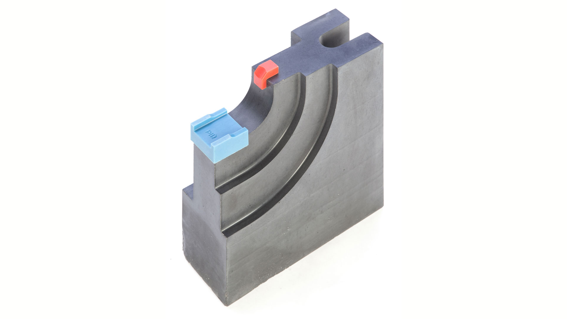 Bike pedestal lifting a hand-painted Pegoretti racing bike, solo installation view